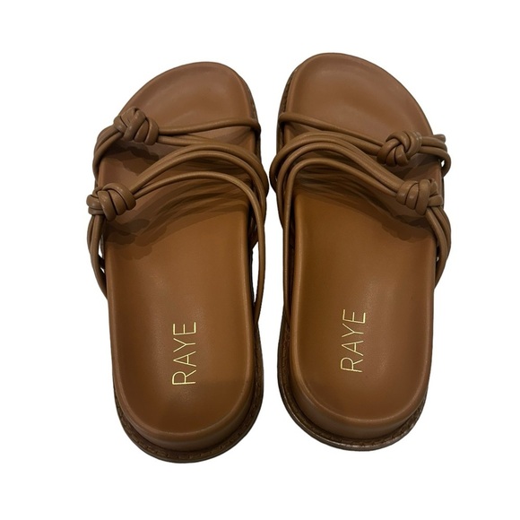 RAYE Milo Sandal in Dark Tan - Picture 4 of 10